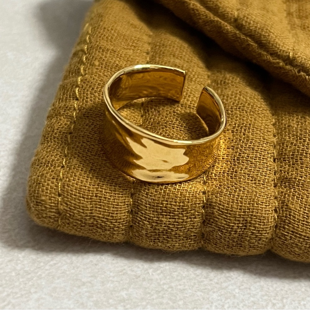 NWT Sézane Petra Ring Gold (Made in France)